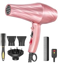 Amazon.com : Ionic Hair Dryer,2400W Negative Ion Low Noise